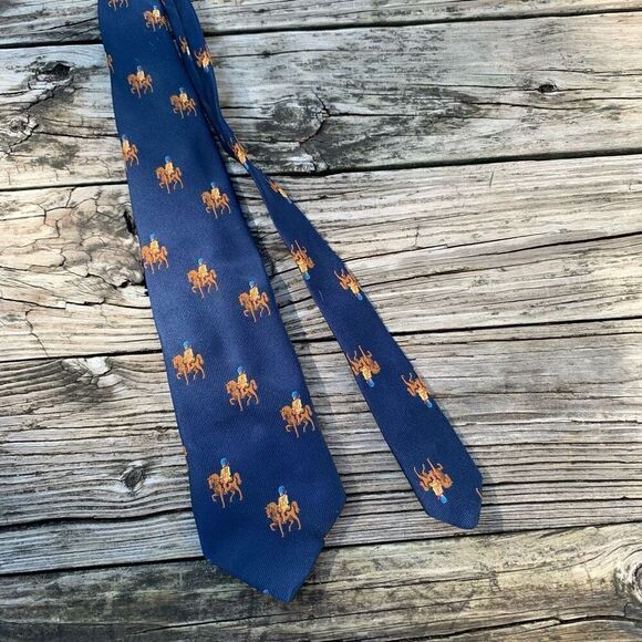 Vintage Givenchy Men’s Horse Neck Tie - Picture 1 of 5